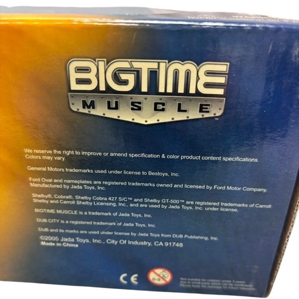 Vtg Jada Toys Bigtime Muscle 1970 Pontiac Firebird Silver 1:24 Die Cast‎ Metal